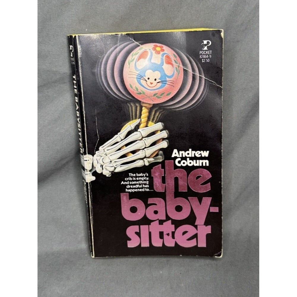 The Baby Sitter Andrew Coburn 1980 Vintage Horror Paperback Book First Edition